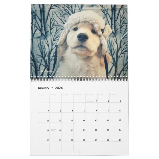 ParkerPup Kalender 2018 (Jan 2026)