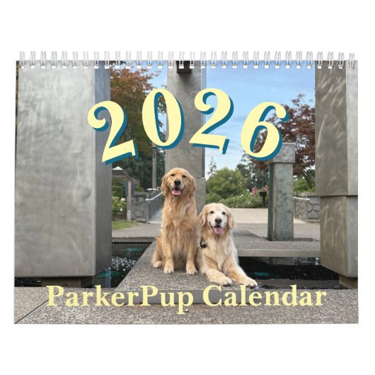 ParkerPup-Kalender 2026 Kalender (Titelbild)