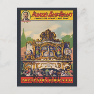 Parker's Bandorgeln, berühmt für Schönheit und Kla Postkarte