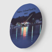 Parker's, Colonial Beach Virginia, Große Wanduhr (Winkel)