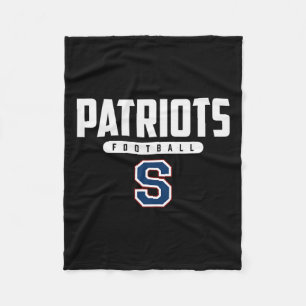 Parkersburg South Patriots Logo Football Hs Fleecedecke