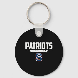 Parkersburg South Patriots Logo Football Hs Schlüsselanhänger