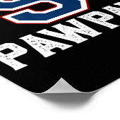 Parkersburg South Patriots Logo Mein Lieblingsname Poster (Ecke)