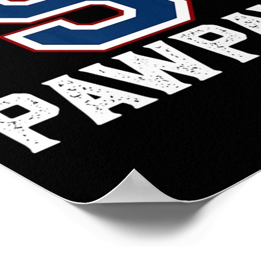 Parkersburg South Patriots Logo Mein Lieblingsname Poster (Ecke)