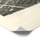 Parkersburg W. Virginia 1899 Antik Panoramablick K Poster (Ecke)