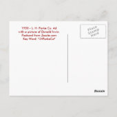 Parke's Canned Foods Postkarte (Rückseite)