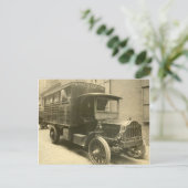 Parke's Coffee Truck - 1920 Postkarte (Stehend Vorderseite)