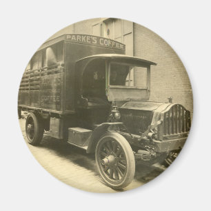 Parkes Kaffee-LKW Magnet