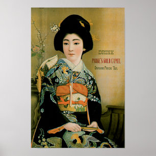 Parkes Orange Pekoe Tea Poster
