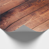 Parkettboden aus Holz Geschenkpapier (Ecke)