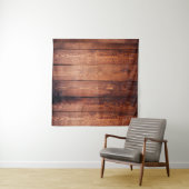 Parkettboden aus Holz Wandteppich (Beispiel (Horizontal))