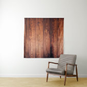 Parkettboden aus Holz Wandteppich (Beispiel)