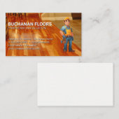 Parkettböden | Fliesen | Generalunternehmer Visitenkarte (Vorne/Hinten)