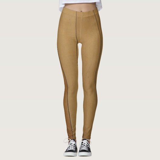 Parkettboden Leggings (Vorderseite)