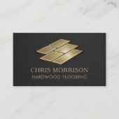 Parkettboden-Profi Visitenkarte (Vorderseite)