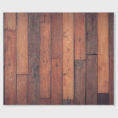 Parkettmuster aus Holz Geschenkpapier (Flach)