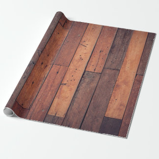 Parkettmuster aus Holz Geschenkpapier