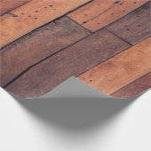 Parkettmuster aus Holz Geschenkpapier (Ecke)