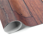 Parkettmuster aus Holz Geschenkpapier (Rolleneckpunkt)