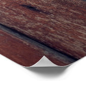Parkettmuster aus Holz Poster (Ecke)