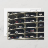 Parkgarage Marina City Chicago Illinois USA Postkarte (Vorne/Hinten)