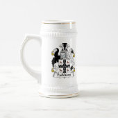Parkhurst Familienwappen Bierglas (Links)