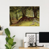 Parkhurst Woods, Abinger, Surrey Poster (Heimbüro)