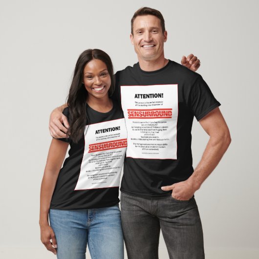 Parkie in SENSURROUND T-Shirt (Unisex)