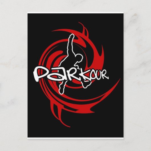 parkieren postkarte (Vorderseite)