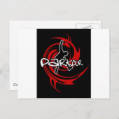 parkieren postkarte (Vorne/Hinten)