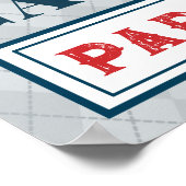 Parking Garage Vater Kunstgift Poster (Ecke)