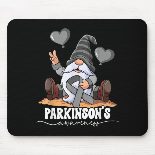 Parkinson-Bewusstsein Mousepad (Vorne)