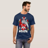 Parkinson Coat of Arms Family Crest T-Shirt (Vorne ganz)