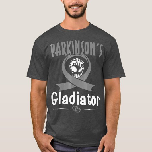 Parkinson Disease Awareness T PD Survivor T-Shirt (Vorderseite)