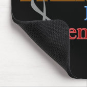 Parkinson gerüttelter Entwurf des Martinis Mousepad (Ecke)