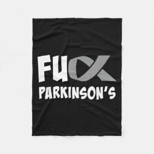 Parkinson-Krankheit Bewusstseinsmonat Parkinson Fleecedecke