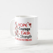 Parkinson-Krankheit der Kaffeetasse (Vorderseite Links)