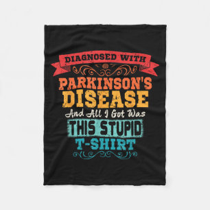 Parkinson-Krankheit Fleecedecke