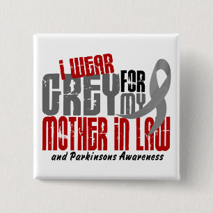 Parkinson-Krankheit I ABNUTZUNGS-GRAU FÜR Button