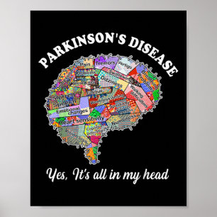 Parkinson-Krankheit, ja, alles in meinem Kopf Poster