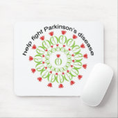 Parkinson-Krankheit, parkinsons Krankheit, Tulpe, Mousepad (Mit Mouse)