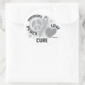 Parkinson-Krankheit PLC Runder Aufkleber (Tasche)