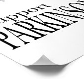 Parkinson-Krankheit Poster (Ecke)