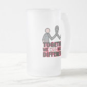 Parkinson-Krankheit zusammen machen wir eine Mattglas Bierglas (VorderseiteRechts)