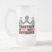 Parkinson-Krankheit zusammen machen wir eine Mattglas Bierglas (Links)