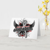 Parkinson-Krankheits-Bewusstsein 16 Karte (Gelbe Blume)