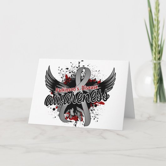 Parkinson-Krankheits-Bewusstsein 16 Karte (Vorderseite)