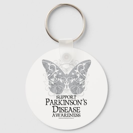 Parkinson-Schmetterling Schlüsselanhänger (Vorderseite)