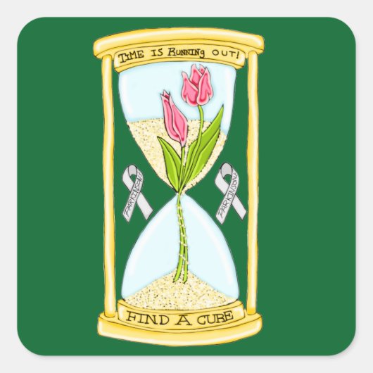 Parkinson sucht Aufkleber für den Heilsplatz (Vorderseite)