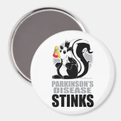 Parkinson-Syndrom Magnet (Vorderseite/Rückseite)